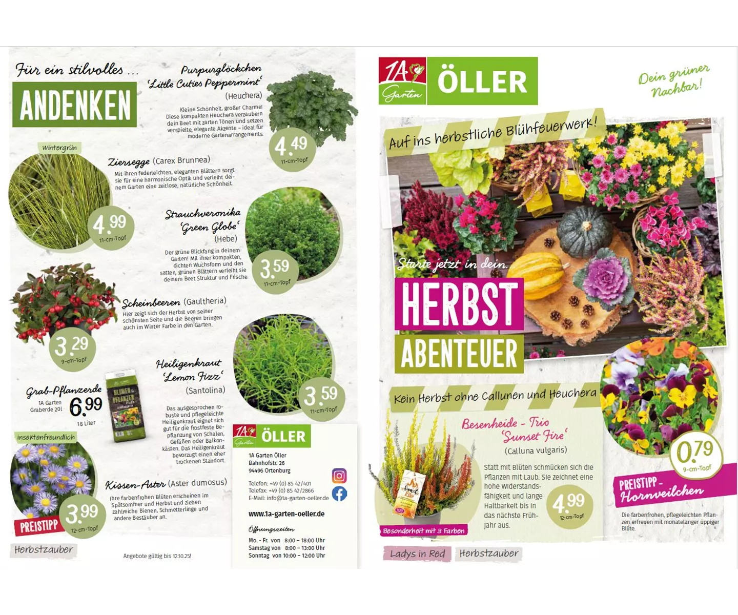 Unsere Herbstbeilage 2025